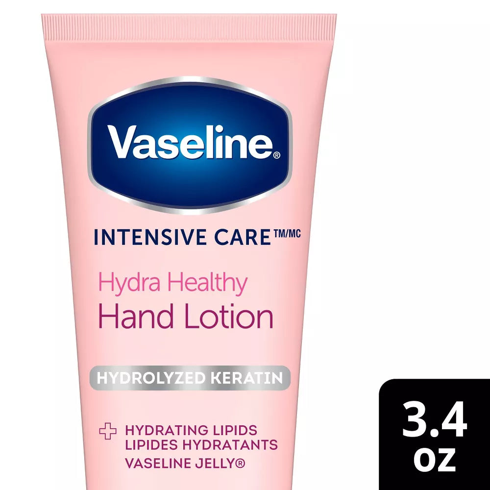 Vaseline Intensive Care Healthy Hands Stronger Nails Lotion - Scented - 3.4oz