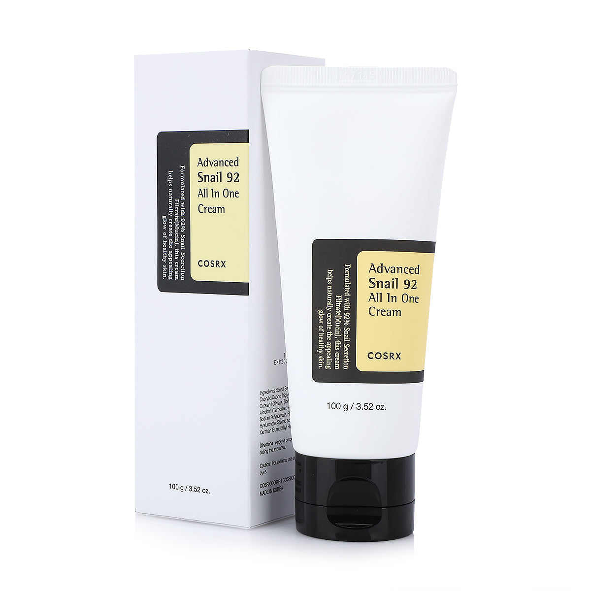 COSRX Advanced Snail 92 All in one Cream Tube - 100g
