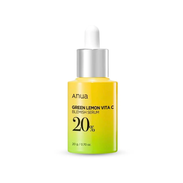 Anua Green Lemon Vitamin C Serum with Vitamin E, Hyaluronic & Ferulic Acid 0.67 fl.oz / 20ml